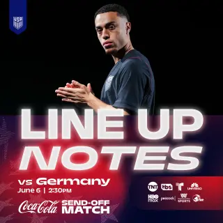 USMNT Unveils Fresh XI for Germany Clash in Send-Off