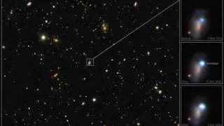 Global telescope network captures earliest moments of a distant supernova in unprecedented detail