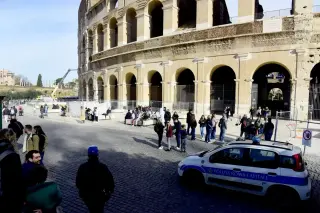 Rome tightens security around Colosseum with 24/7 red-zone protections
