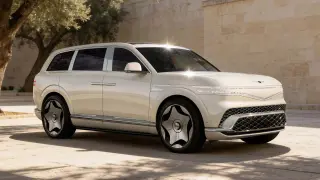Genesis Unveils Flagship GV90 With Neolun Coach-Door Variant