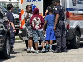 NYPD shoots armed suspect after Queens explosion; two relatives dead