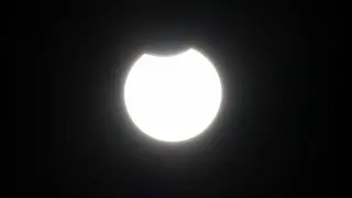 Michigan glimpses a mild sun bite in Aug. 12 partial solar eclipse