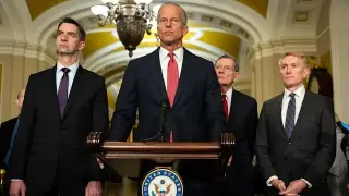 GOP pivots on Iran war powers after fiery Trump meeting