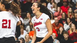 Nebraska Volleyball Demonstrates Depth in Exhibition Win Over Iowa State