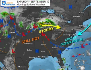 Baltimore Weekend Weather: Sunny Saturday, Rainy Sunday Could Disrupt Ravens Tailgate