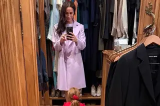 Meghan Markle Gets Style Tips From Lilibet in Sweet Mother-Daughter Mirror Selfie