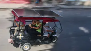 Cubans power through outages with sun and ingenuity