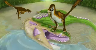 Alberta Fossil Marks Suggest Raptor Scavenged on Tyrannosaur Relative