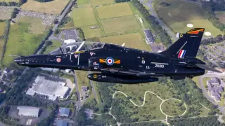 RAF Hawk T2 crashes in Anglesey after takeoff, pilots ejected with minor injuries