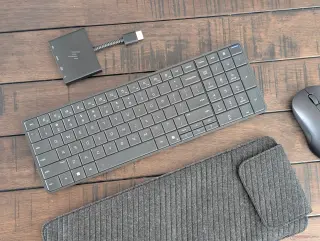 HP EliteBoard G1a AI: The keyboard PC that trades ports for desk space