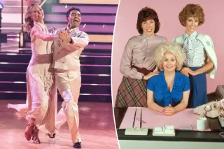 Julia Stiles Honors Dolly Parton with '9 to 5' Quickstep on DWTS Debut