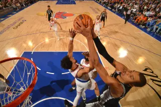 Wembanyama Dominates at the Rim as Spurs Take Game 3 vs Knicks