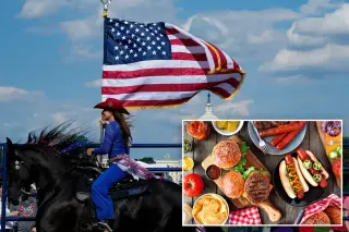 Poll Finds Democracy as America's Greatest Gift and Hamburgers as Most American Food