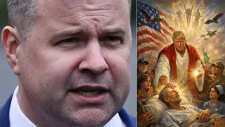 Trump reportedly consulted Bill Pulte on Jesus-themed meme before posting