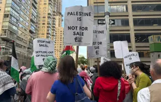 Park East Synagogue protest tests NYC's new buffer-zone law