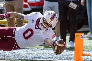 Hokies' Comeback Falls Short as Cal's Brousseau Shines in 25-20 Win