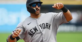 Grisham's patient at-bat keys Yankees' Cleveland sweep
