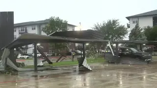 Northwest San Antonio Tornado Displaces UTSA Students at Oasis Apartments
