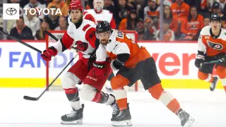 OT Finish Ends Flyers Run as Hurricanes Sweep