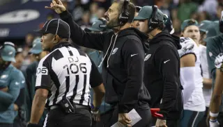 Sirianni Apologizes for Sideline Outburst After Hurts Concussion Hit in Eagles' 27-7 Loss