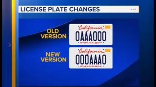 California adopts new license plate sequence after 46-year run of the old format