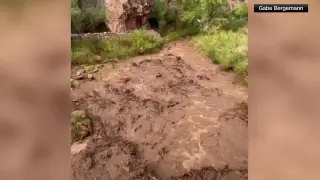 Monsoon floodwaters devastate Grand Canyon's inner depths, killing two hikers and leaving a missing climber