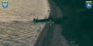Ukraine executes world's first known robotic amphibious assault