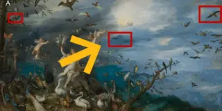 Old Master Painting Hints at Nighttime Bat Predation on Birds