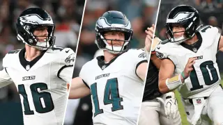 Eagles surprise: four quarterbacks land on initial 53-man roster