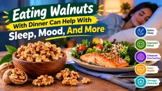 Daily Walnut Intake Linked to Improved Mood and Sleep in New Trials
