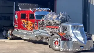 Thor24: The 4,000-HP Custom Semi That Hit 130 MPH and Sold for $12 Million