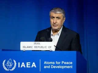US bars Iran’s nuclear chief from IAEA conference over snapback sanctions