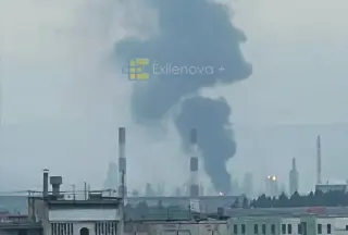 Ukrainian Drones Hit Perm Refinery and Russian Airfield, Moscow Says Most Drones Intercepted