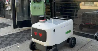Penn Emerita Arrested for Blocking Uber Eats Robot in Philadelphia