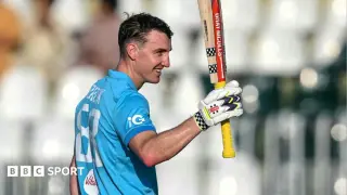Brook's Record-Breaking 202 Sets England on Path to 429 in Pakistan Tri-Series