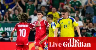 Isak sets up Gyokeres as Sweden move 3-1 ahead of Tunisia in World Cup 2026 live updates