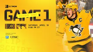 Penguins Open Playoffs at Home Against Flyers