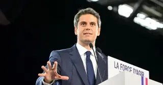 Attal kicks off 2027 bid, vows reform and AI leadership, breaking with Macron