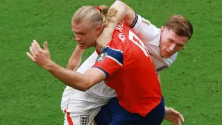 Haaland slams controversial VAR call as Norway crash out to England in World Cup quarter-finals