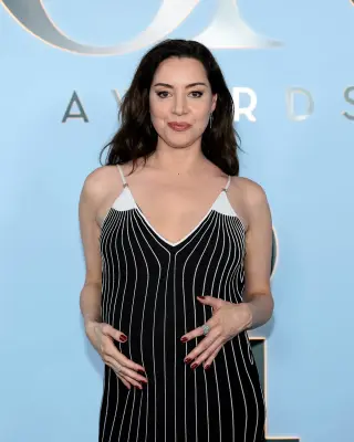 Aubrey Plaza Flaunts Growing Baby Bump Ahead of First Child