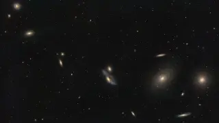 Backyard telescope captures The Eyes in Markarian's Chain