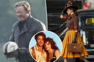 Fraser and Weisz Resume Filming 'The Mummy 4' in England