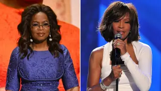 Oprah recounts Whitney Houston’s onstage fall during relapse, asks audience not to air the clip