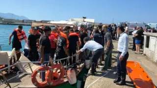 Rescue underway after Turkish ferry capsizes off Cyprus with hundreds aboard
