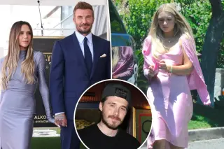 Beckhams push back on claims Harper’s LA stop at Brooklyn’s home was staged