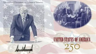 Trump unveils commemorative passport renderings with his likeness