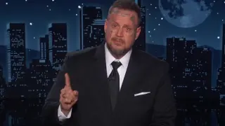 Jelly Roll Gets Emotional, Declares He’s Down the Middle on Politics on Kimmel