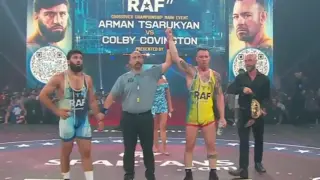 Covington captures RAF crossover belt, targets Chimaev and company