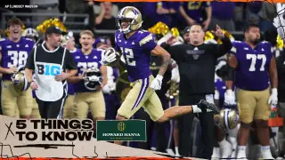 Browns land Washington WR Denzel Boston at No. 39, adding red-zone punch