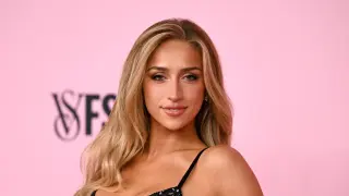 Tate McRae Makes Victoria's Secret Runway Debut in All-Red Lingerie